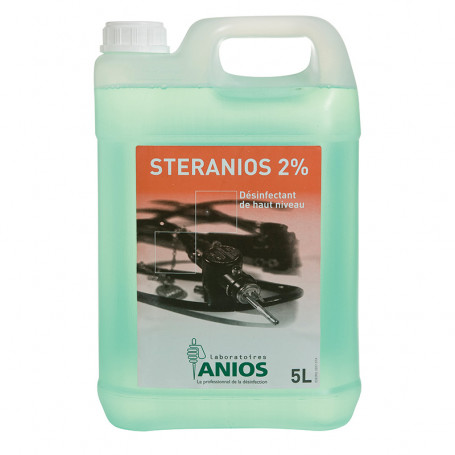 Steranios 2% - Désinfection totale à froid Bidon de 5L