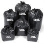 Sac poubelle noir - haute résistance - 20l à 130l