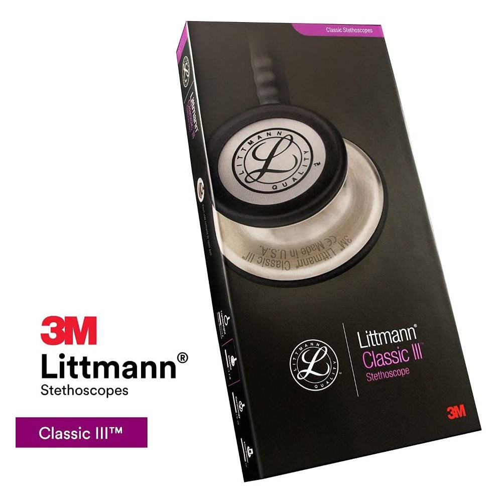 Stéthoscope 3M Littmann Classic III - Noir