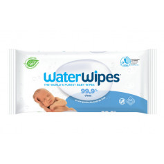 Lingettes bébé Water Wipes pour peaux sensibles