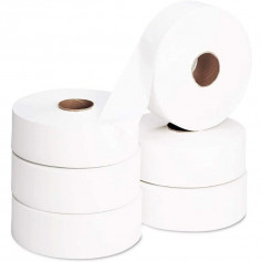Papier toilette hygiénique Maxi jumbo 6 rouleaux - 350 mètres