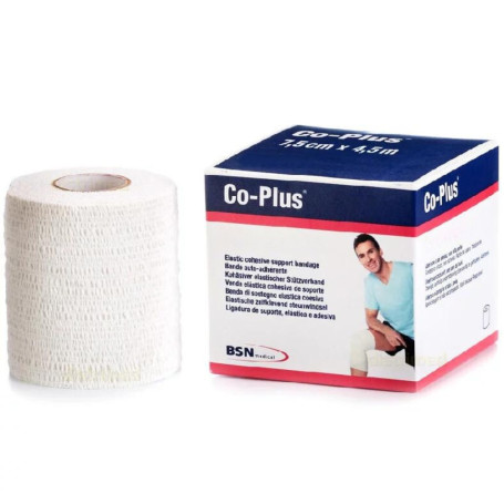 Co-Plus - Bande auto-adhésive élastique 4,5m x 10cm