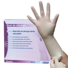 Gant de chirurgie stérile en latex non poudré