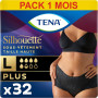 TENA Silhouette Plus Taille Haute - Sous-Vêtements Absorbants Jetables Femme