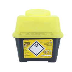 Conteneurs à déchets médicaux Sharpsafe 2 L (LOT DE 4)