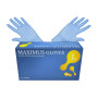 Gant Nitrile Bleu jetable Maximus S-M-L-XL